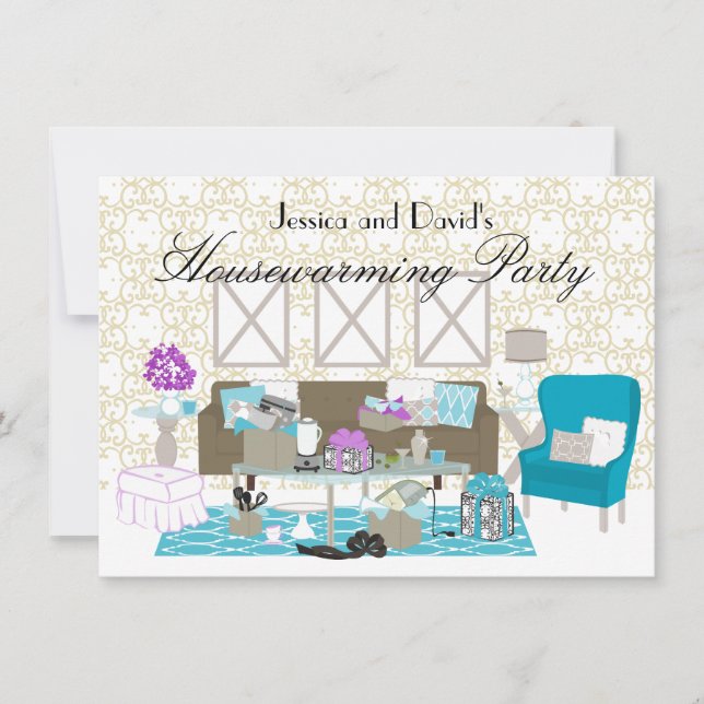 A Gifted Room Invitation (Front)