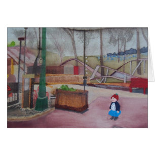 "A Girl and an Amusement Park ..."