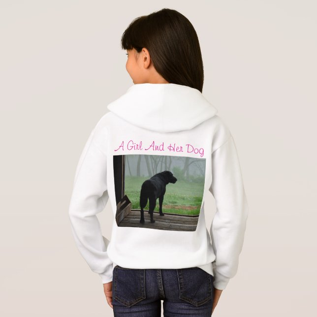 A Girl And Her Dog (Back Full)