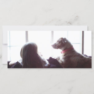 A Girl and her Puppy Bookmark