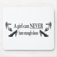 a girl can never have enough shoes