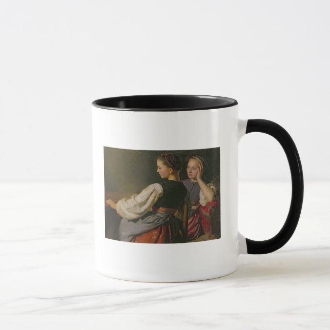 A Girl from Probsteier, 1844 Mug (Right)
