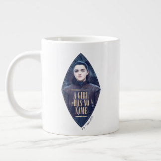 "A Girl Has No Name" Arya Stark Graphic Large Coffee Mug