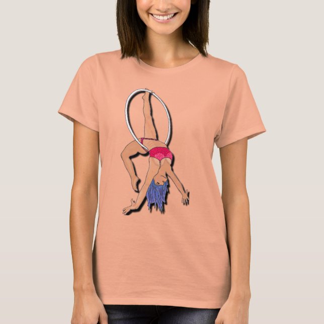 A girl performing lyra T-shirt (Front)