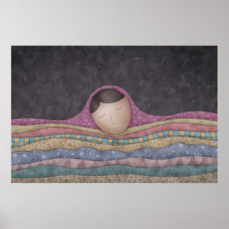 A Girl Under A Thousand Blankets Poster