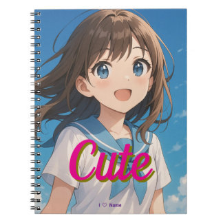 A Girl under the Summer Sky Notebook