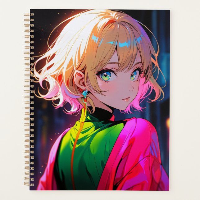 A Girl Who Carries the Light of Dreams Planner (Front)