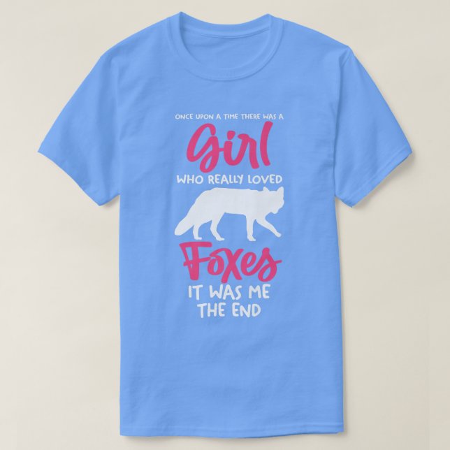 A girl who love Foes T-Shirt (Design Front)