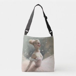  A Girl Who Loves Ballet  Crossbody Bag