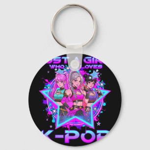 A girl who loves k-pop kids girls k-pop birthdayA Key Ring