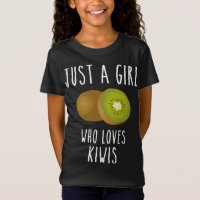 A girl who loves kiwi fruit kiwi fruit summer frui