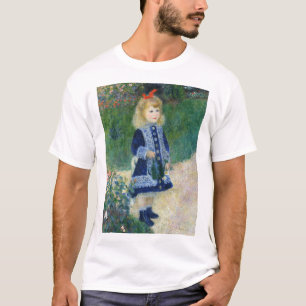 A girl with a watering can by Auguste Renoir T-Shirt