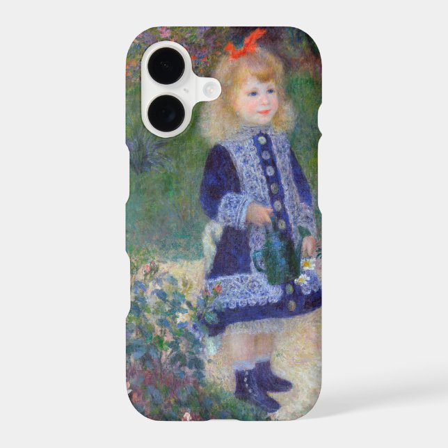 A Girl with a Watering Can, Renoir (Back)