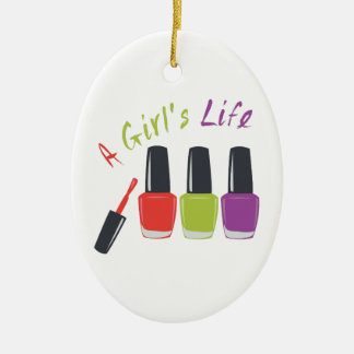 A Girls Life Ceramic Tree Decoration