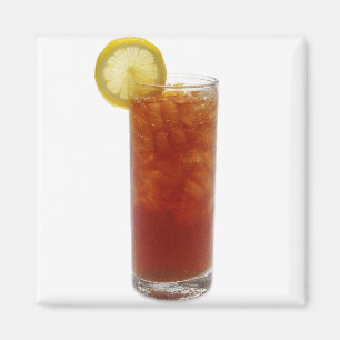 A Glass of Iced Tea Magnet