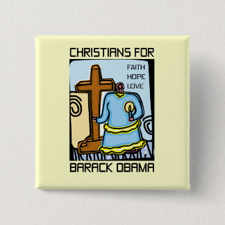 A GLIMMER OF HOPE 15 CM SQUARE BADGE