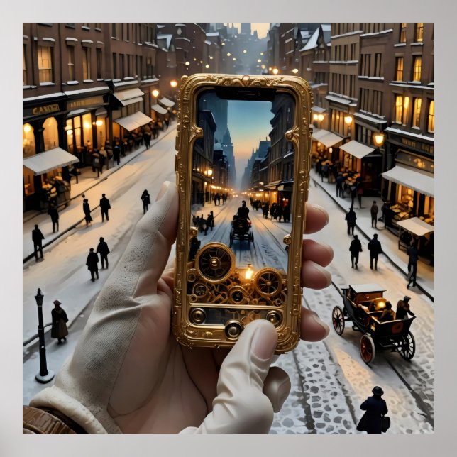 A Glimpse into Victorian Future Poster (Front)