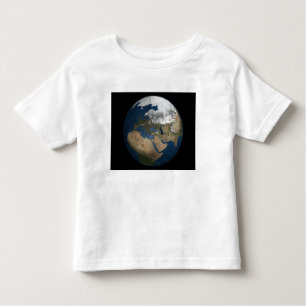 A global view over Europe and Scandinavia Toddler T-Shirt
