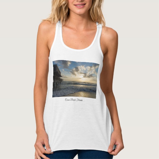 A Glorious Beach Morning Singlet (Front)