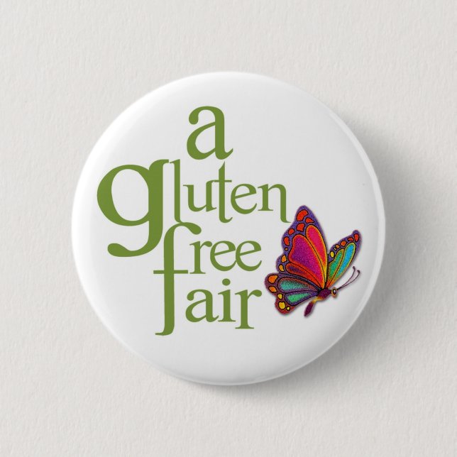 A Gluten Free Fair - Button (Front)