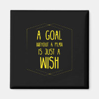 A goal without a plan inspirational quote