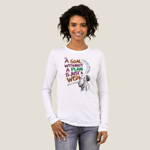 A Goal Without a Plan Is Just a Wish Long Sleeve S Tri-Blend Shirt