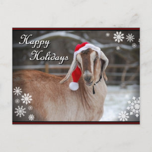 "A Goaty Holiday" Photo Card