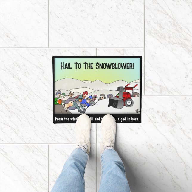 A God Is Born Doormat (Indoor)