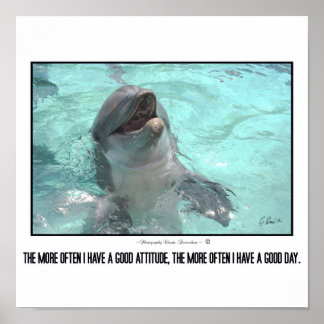 A good attitude poster