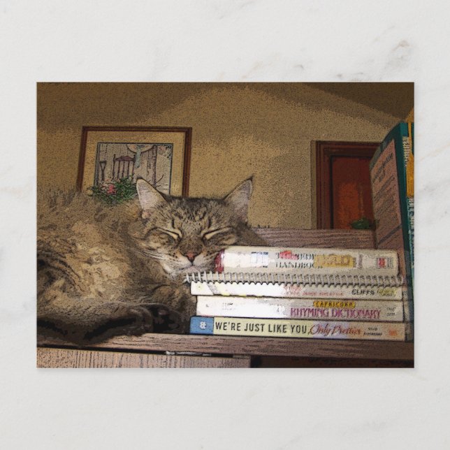 A Good Book Postcard (Front)