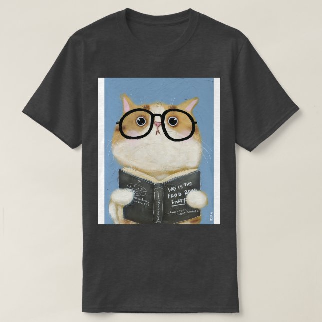 A Good Book T-Shirt (Design Front)