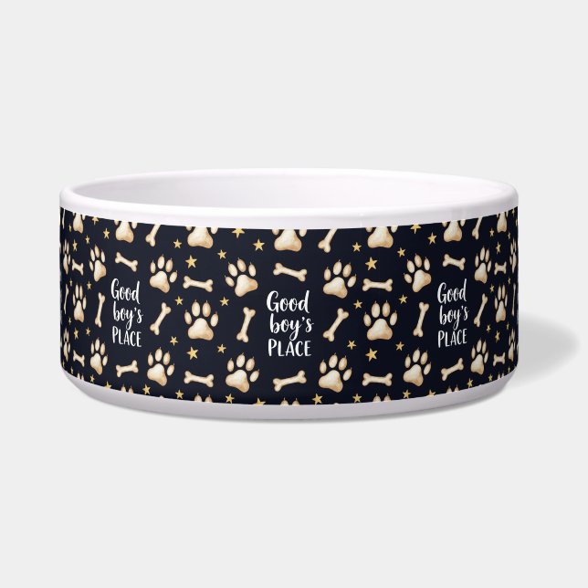 A Good Boy's Place, Dog Bowl (Front)