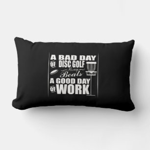 A Good Day Start With Disc Golf Lumbar Cushion