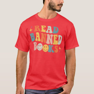 A Good Day To Read Banned Books Vintage Book Lover T-Shirt