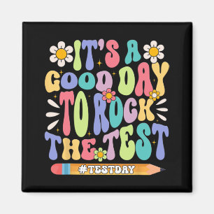 A Good Day To Rock The Test Groovy Testing Motivat Magnet