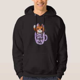 A Good Day With Coffee And Cats Cat Coffee 6 Hoodie