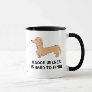 A Good/Hard Wiener is Hard/Good to Find Mug L.H.