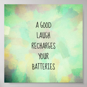 a good laugh abstract wall art motivational quote