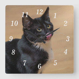 A Good Lick Painterly Wall Clock