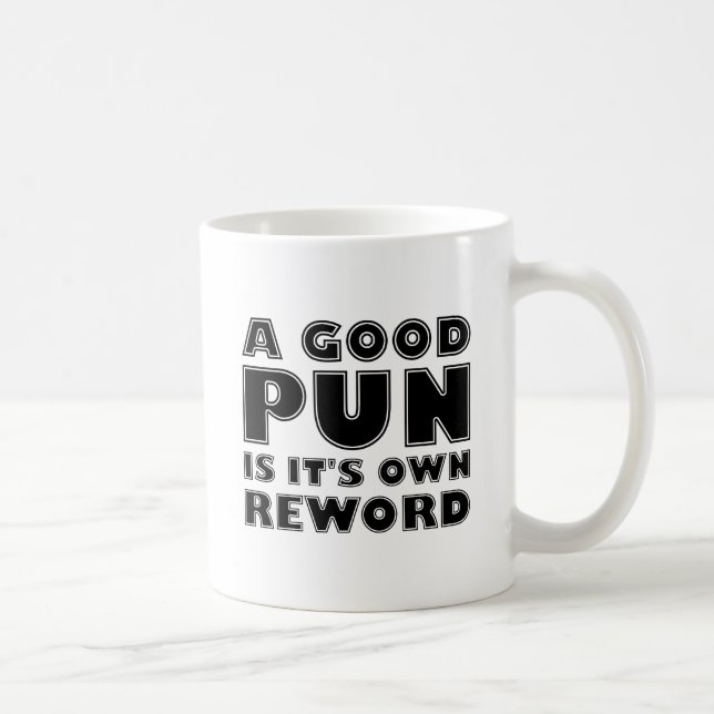 A Good Pun Funny Mug (Right)
