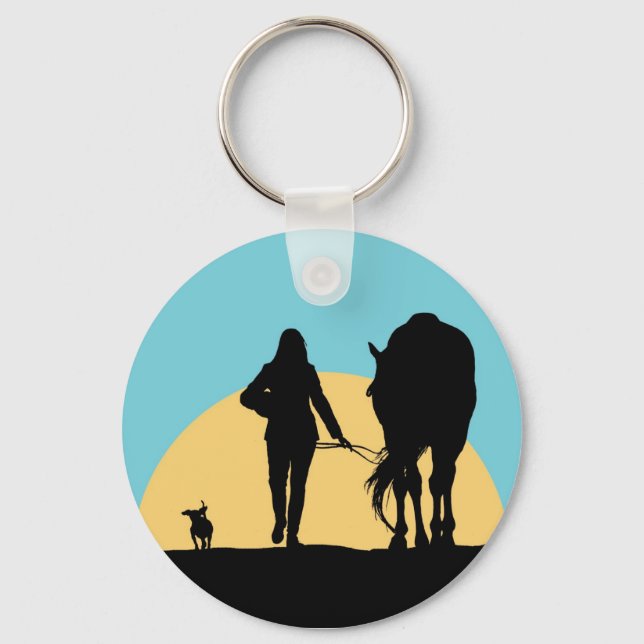 A Good Ride Key Ring (Front)