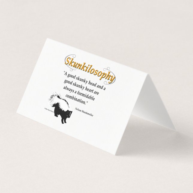 A good skunky head and a good skunky heart (Front)