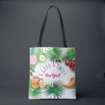 A Good & Sweet New Year! Holiday Rosh Hashanah Tote Bag<br><div class="desc">Happy Rosh Hashanah Jewish New Year Holiday symbols. Shana Tova! Hebrew Wishes text. Torah, Honey and apple, shofar, pomegranate, star of David, Palm Tree Leaves Vintage frame, Gold Honeycomb background, Rosh hashana, traditional fruits, floral frame, vintage, autumn, sukkot. Judaica. Hand Drawn Watercolor. Accessories > Bags & Wallets > Totes &...</div>