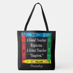 A Good Teacher Explains Tote Bag