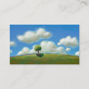 A Good Time to Start - Landscape painting CUSTOM Business Card