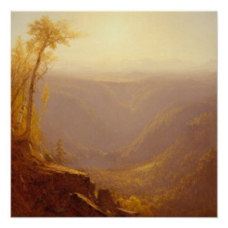 A Gorge in the Mountains (1862) Poster