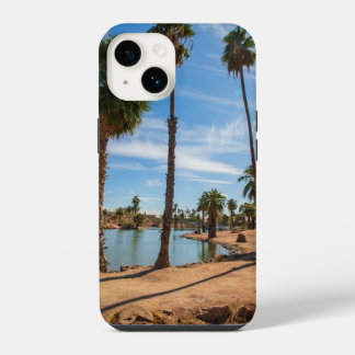 a gorgeous landscape at Papago Park iPhone 14 Case