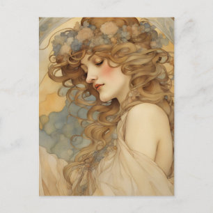 A Gorgeous Woman Postcard