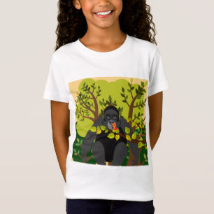 A gorilla mesmerized by a butterfly T-Shirt