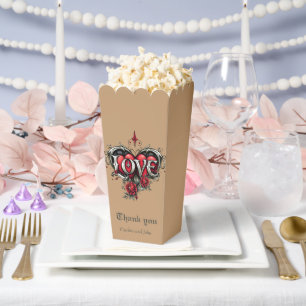 A gothic romance. An ornate, gothic-style Favour Box